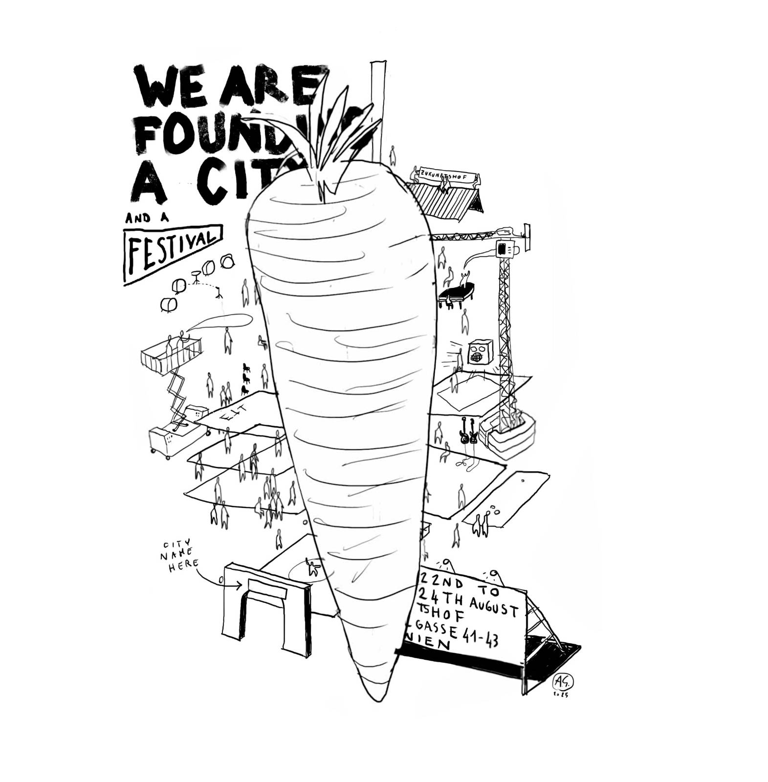 WE ARE FOUNDING A CITY by ALDO GIANNOTTI 2025